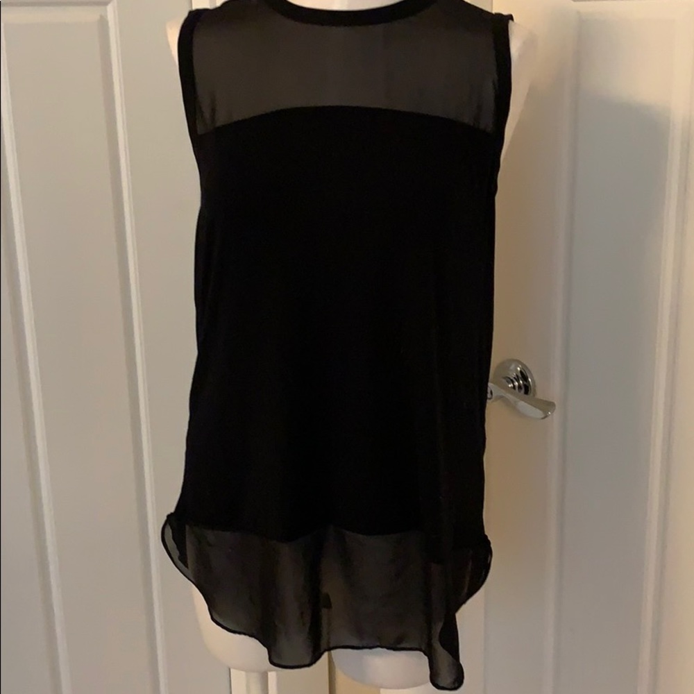 Vince Camuto Sheer Panel Tank